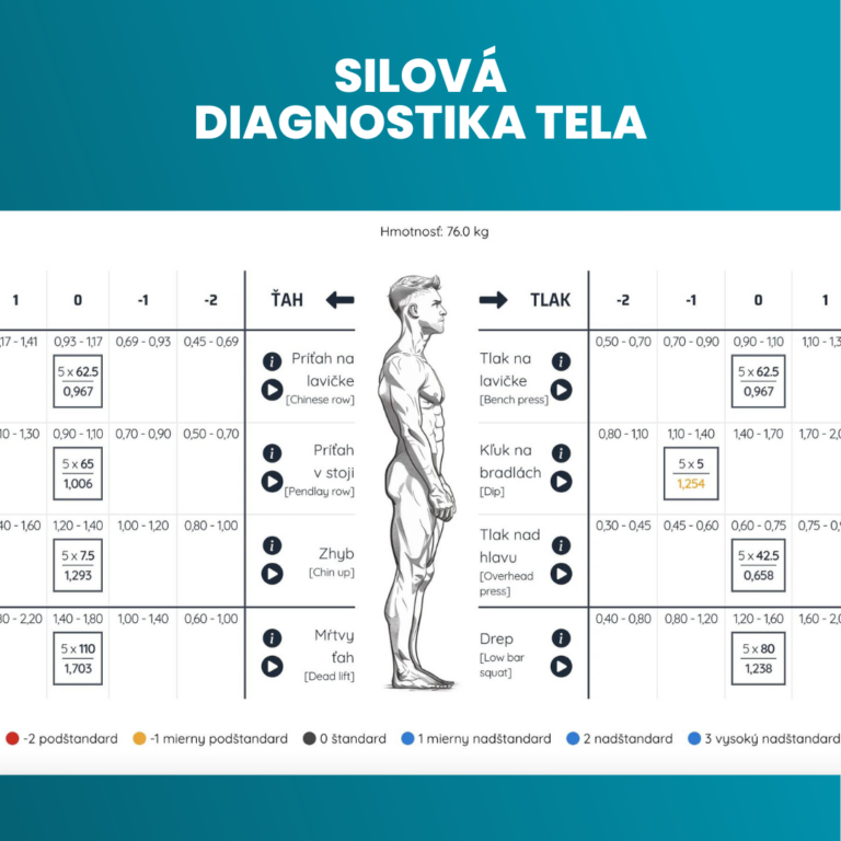 silová diagnostika tela